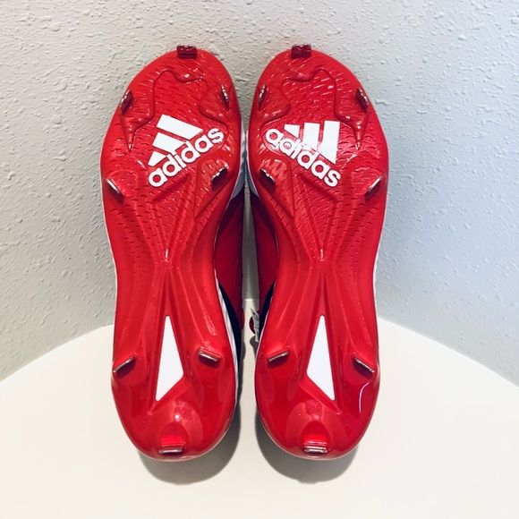 Adidas Men’s Icon Bounce Hybrid Red Baseball Cleats Size 12 NWT main image 11